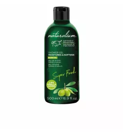 Gel douche hydratant à l'huile d'olive SUPER FOOD - 500 ml.