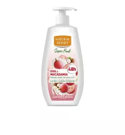 Gel douche SUPER FOOD raisin & macadamia 700 ml.