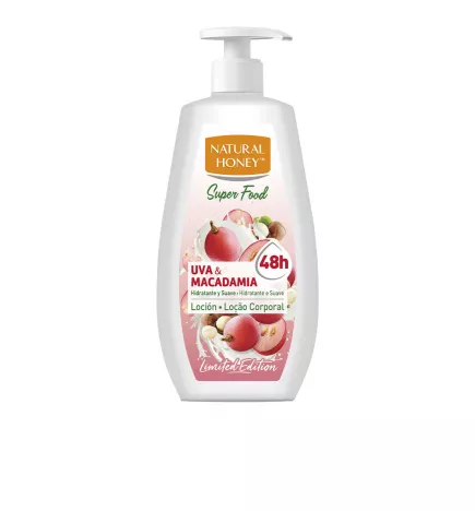 Gel douche SUPER FOOD raisin & macadamia 700 ml.