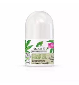 Déodorant roll-on 50 ml à l'huile de chanvre BIOACTIVE ORGANIC