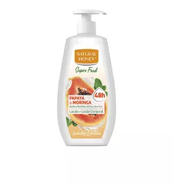 Gel douche Super Food à la papaye et moringa, 700 ml.