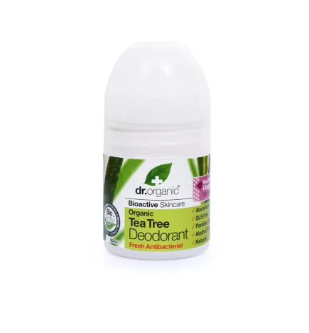 Déodorant bio roll-on 50 ml à l'arbre à thé BIOACTIF.