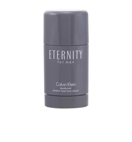 Le déodorant stick ETERNITY MEN sans alcool de 75 gr.