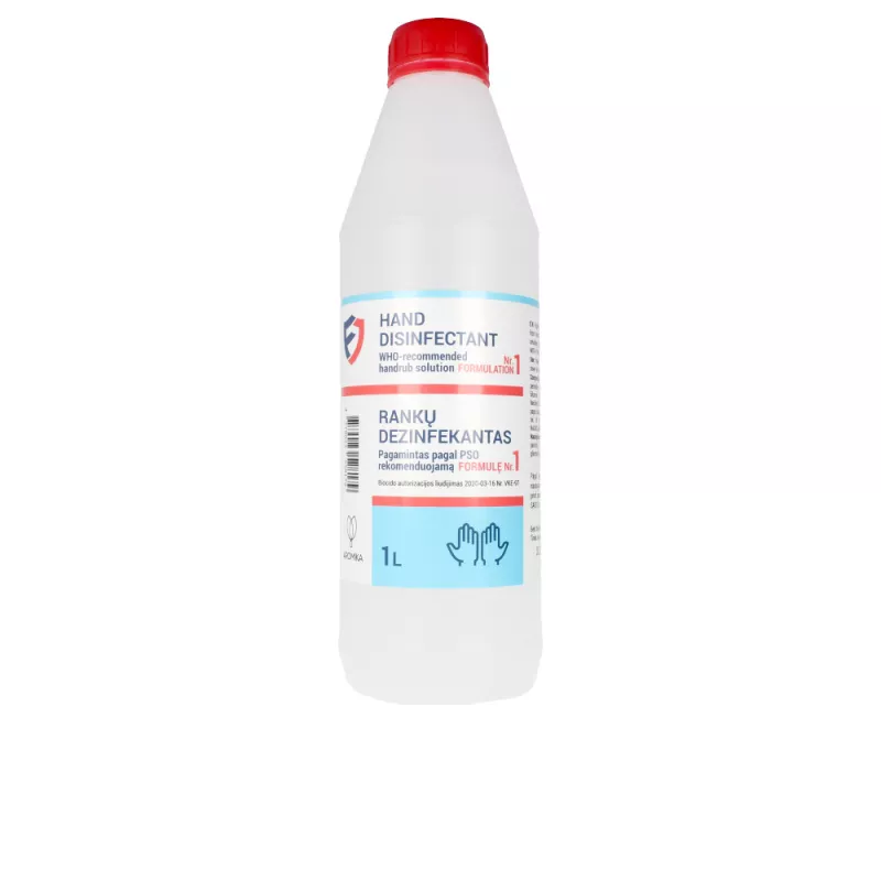 DÉSINFECTANT POUR LES MAINS solution hydroalcoolique à 80% de 1000 ml