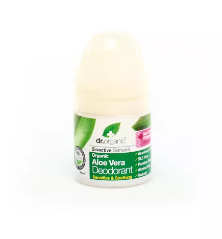 Déodorant roll-on à l'Aloe Vera de 50 ml.