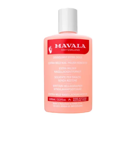 Dissolvant à ongles rose sans acétone de 100 ml.