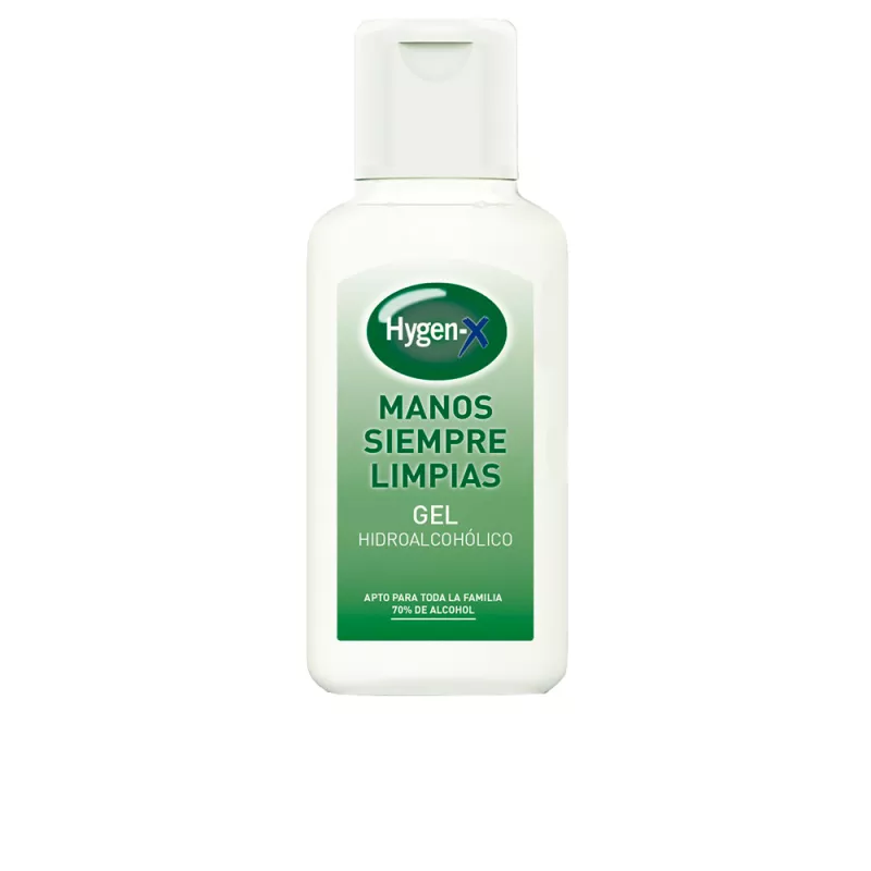 hygen x gel limpiador manos hidroalcoholico 75 230 ml