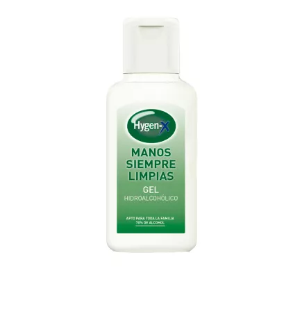 hygen x gel limpiador manos hidroalcoholico 75 230 ml