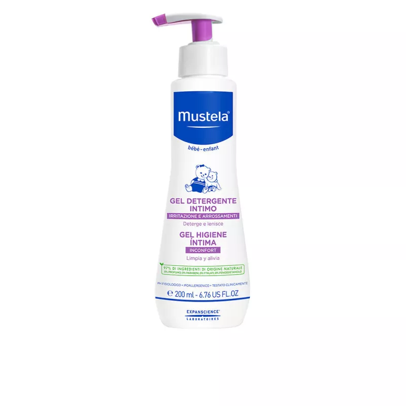 Gel d'hygiène intime pour bébé-enfant de 200 ml.