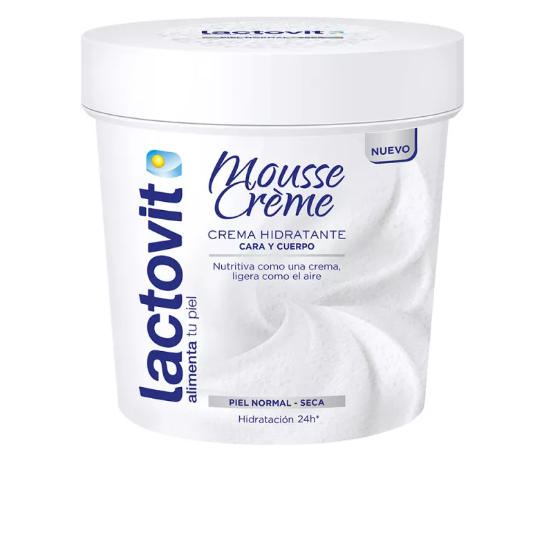 LACTOVIT ORIGINAL MOUSSE CRÈME visage et corps 250 ml