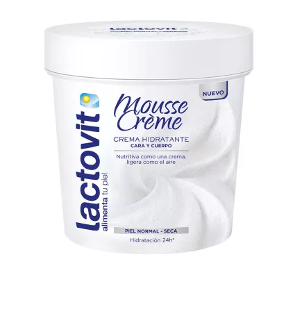 LACTOVIT ORIGINAL MOUSSE CRÈME visage et corps 250 ml