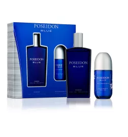 POSEIDON BLUE coffret 2 articles