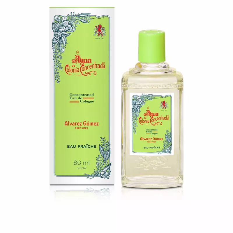 AGUA DE COLONIA CONCENTRADA eau fraîche eau de cologne vaporisateur 80 ml