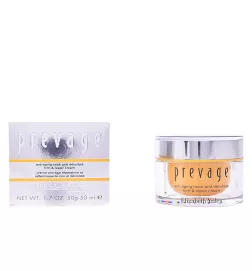 Crème raffermissante et réparatrice pour le cou et le décolleté PREVAGE anti-âge 50 ml.