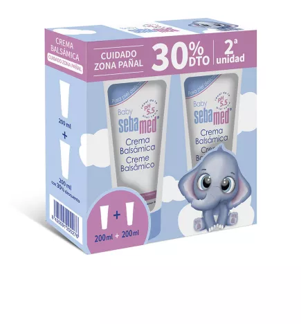 BÉBÉ crème balsamique promo 2 x 200 ml