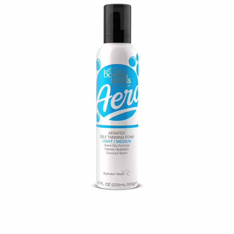 AERO aerated self tanning foam -lightinfmedium 225 ml