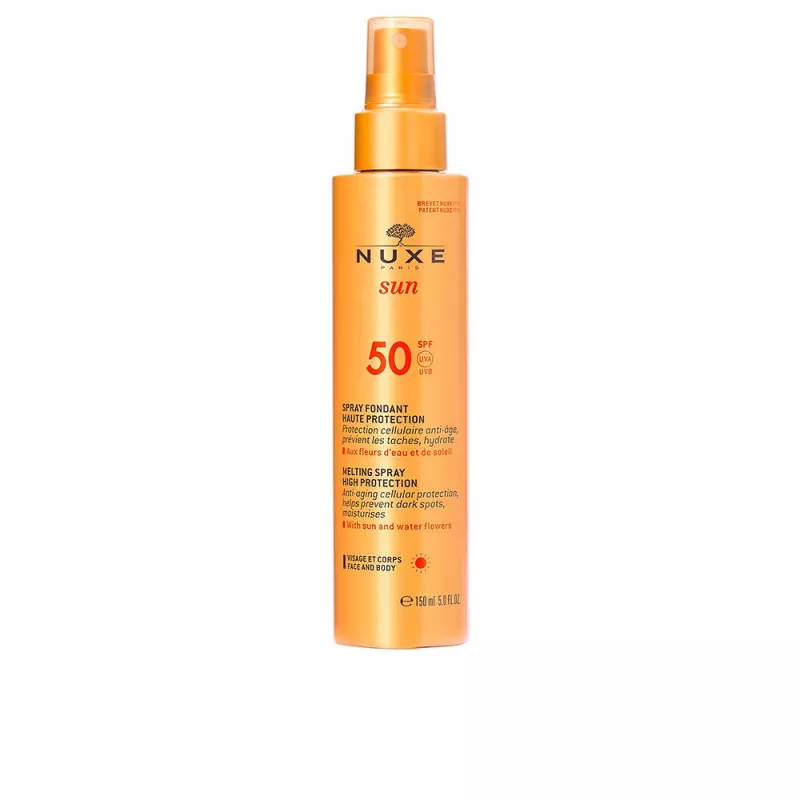 NUXE SUN leche en spray rostro y cuerpo SPF50 150 ml