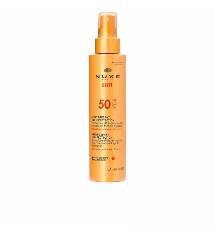 NUXE SUN leche en spray rostro y cuerpo SPF50 150 ml