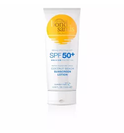 SPF50+ water resistant 4hrs coconut beach sunscreen lotion 150 ml