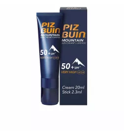 MOUNTAIN SPF50+ suncream + lipstick 20 + 2.3 ml