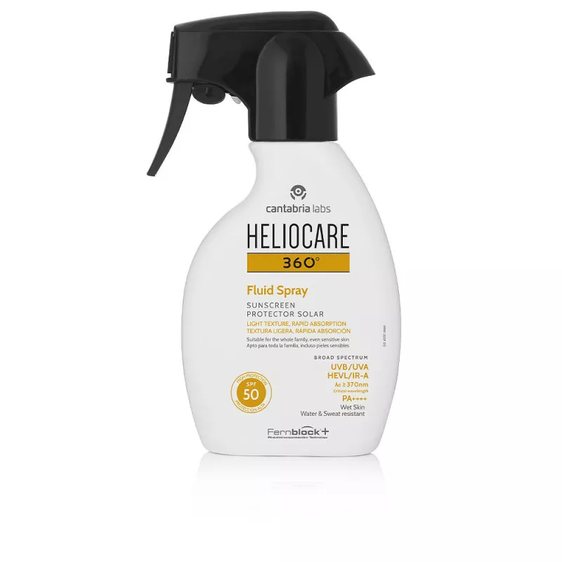 360 degré fluid spray SPF50 250 ml