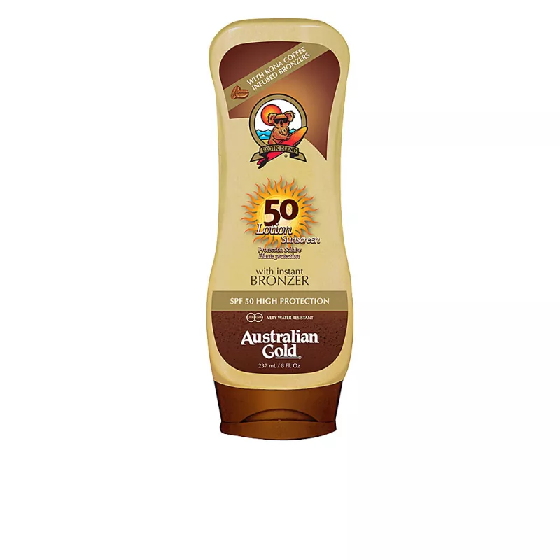 SUNSCREEN SPF50 lotion with bronzer 237 ml