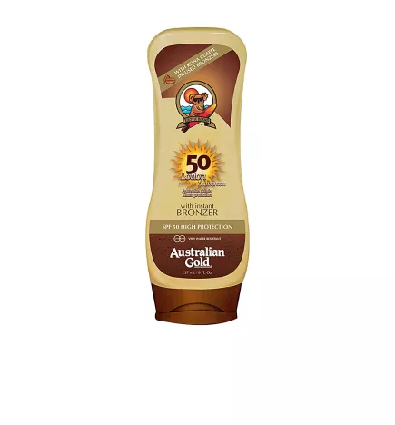 SUNSCREEN SPF50 lotion with bronzer 237 ml