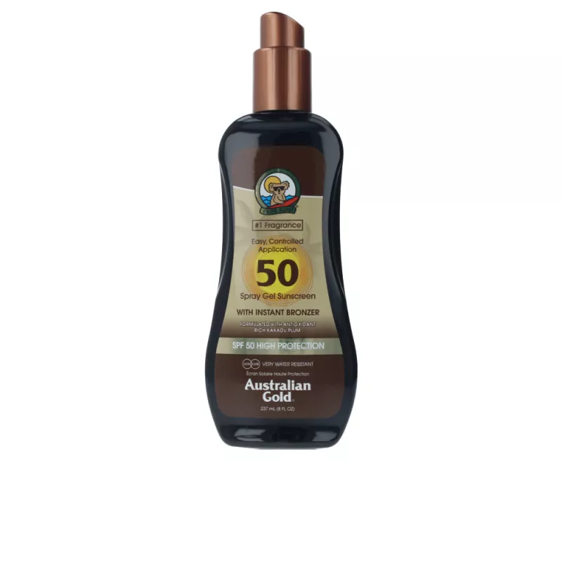 SUNSCREEN SPF50 spray gel with instant bronzer 237 ml