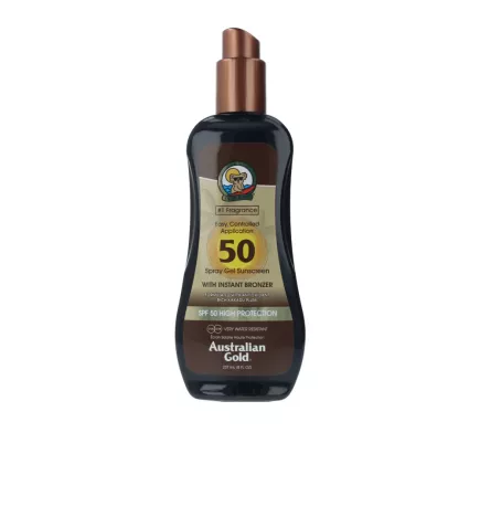 SUNSCREEN SPF50 spray gel with instant bronzer 237 ml