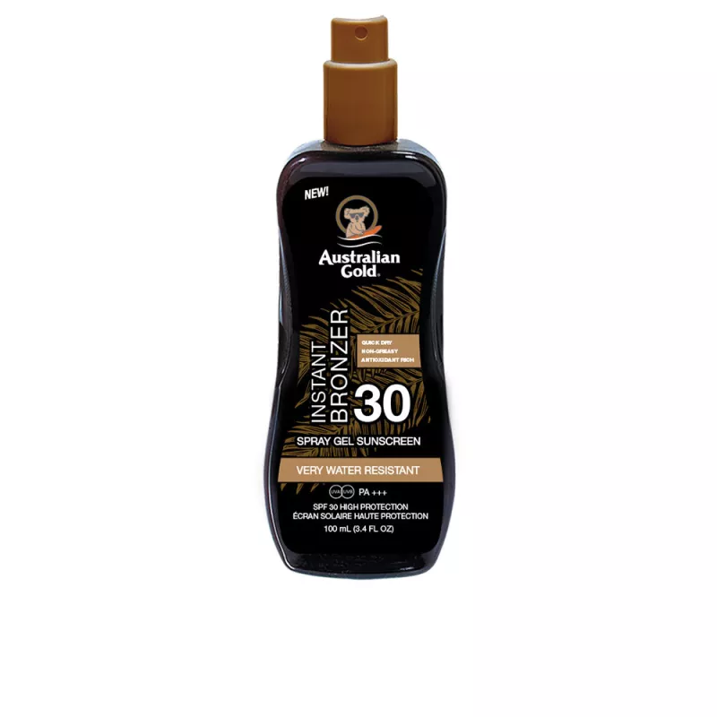 SUNSCREEN SPF30 spray gel with instant bronzer 100 ml