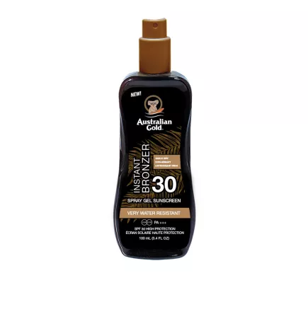 SUNSCREEN SPF30 spray gel with instant bronzer 100 ml