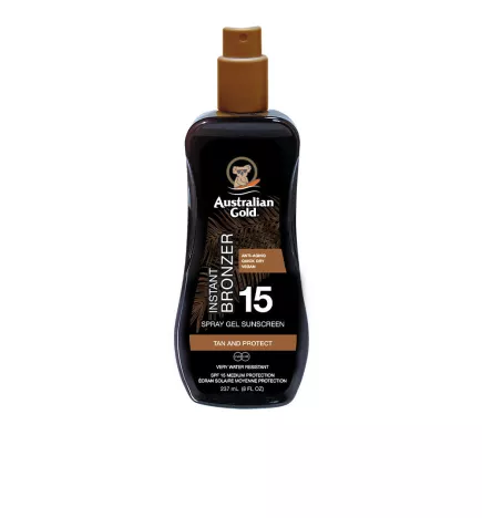 SUNSCREEN SPF15 spray gel with instant bronzer 237 ml