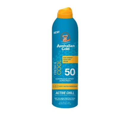 FRESH & COOL continuous spray sunscreen SPF50 177 ml