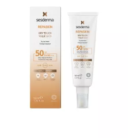 REPASKIN fotoprotector facial toque seco SPF50 50 ml