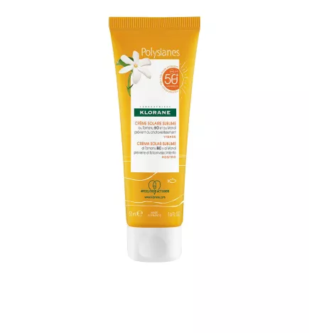 POLYSIANE MONOÏ Y TAMANU BIO crème solaire sublime SPF50+ 50 ml