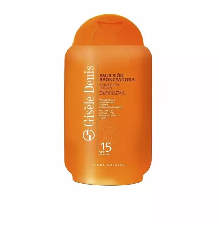 EMULSIÓN BRONCEADORA sunscreen lotion SPF15 200 ml