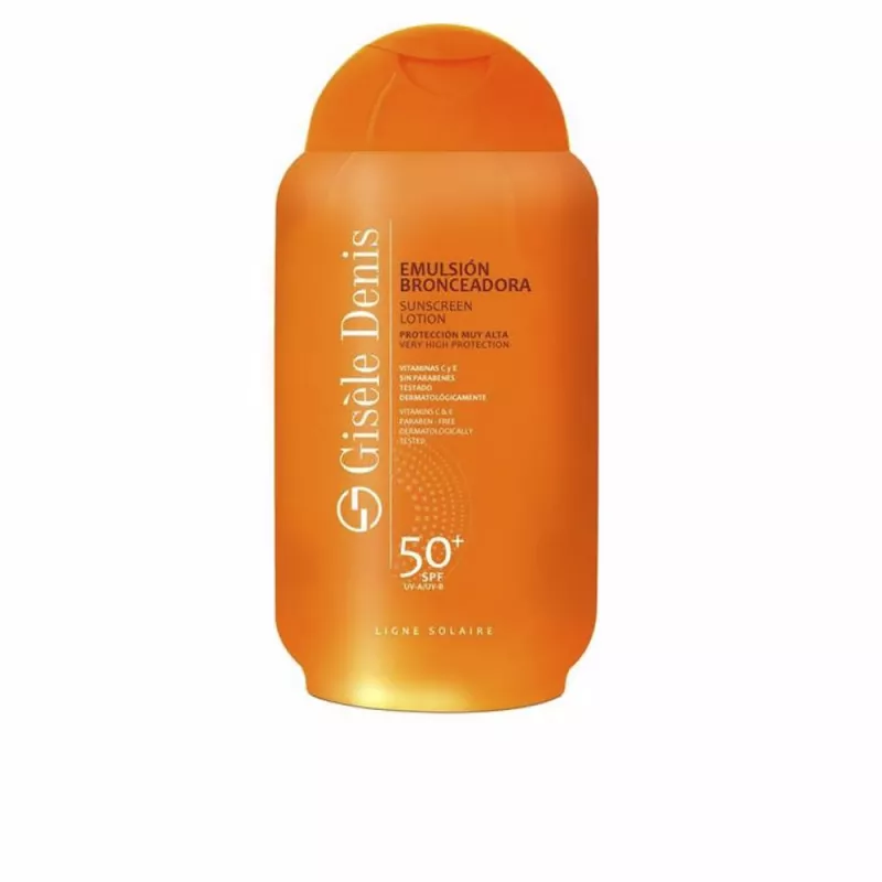 EMULSIÓN BRONCEADORA sunscreen lotion SPF50 200 ml