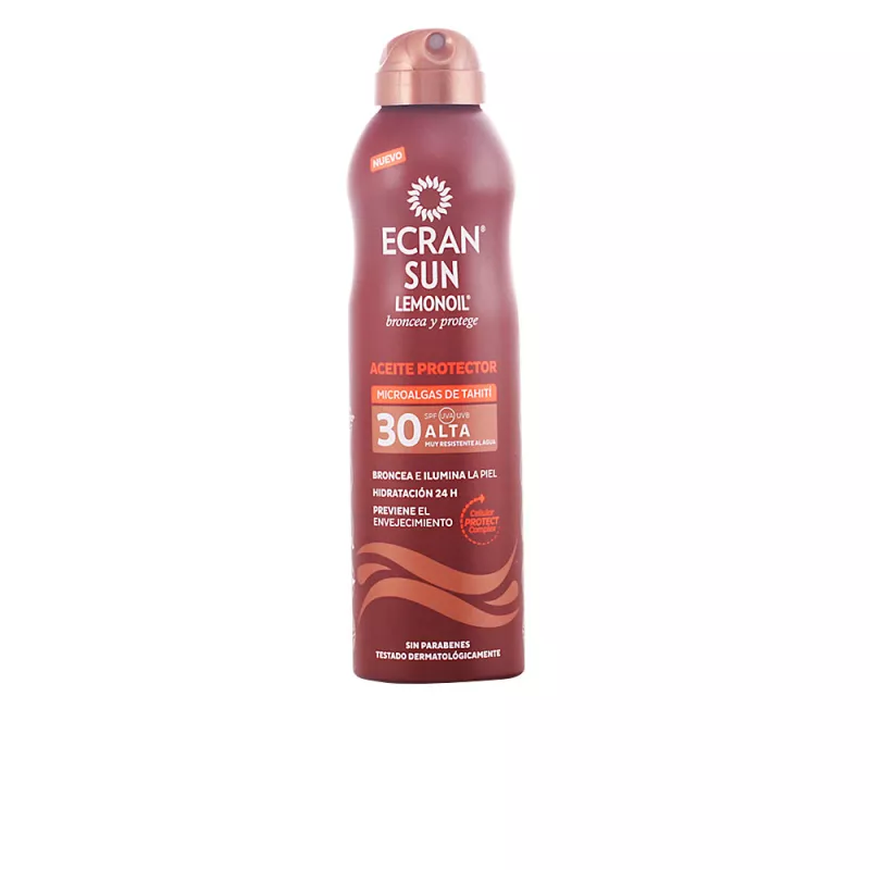 ECRAN SUNNIQUE BRONCEA+ aceite bruma SPF30 250 ml