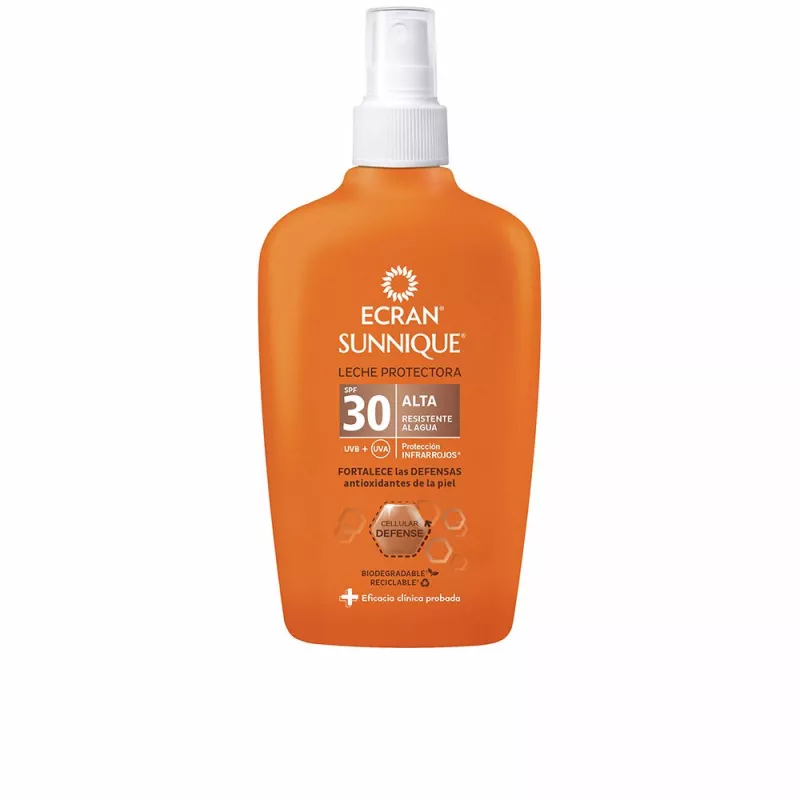 ECRAN SUNNIQUE leche protectora SPF30 vaporisateur 200 ml