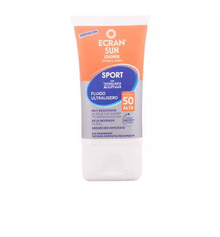 ECRAN SUNNIQUE SPORT fluide visage SPF50 40 ml