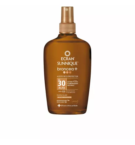 ECRAN SUNNIQUE BRONCEA+ aceite vapo SPF30 200 ml