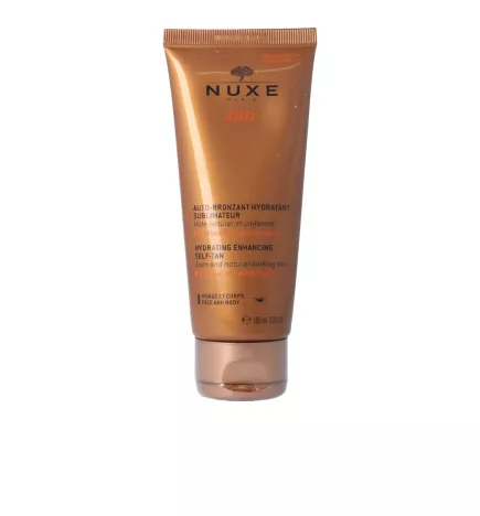 NUXE SUN lait corporel autobronzant toucher de soie 100 ml.