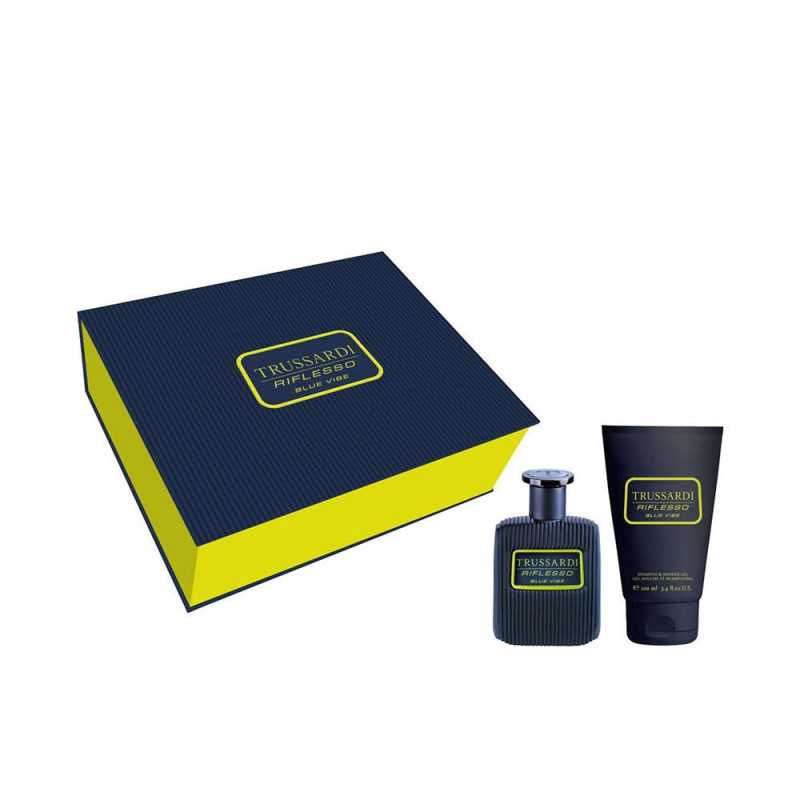 TRUSSARDI RIFLESSO BLUE VIBE coffret 2 produits