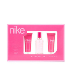 NIKE TRENDY PINK WOMAN coffret 3 produits