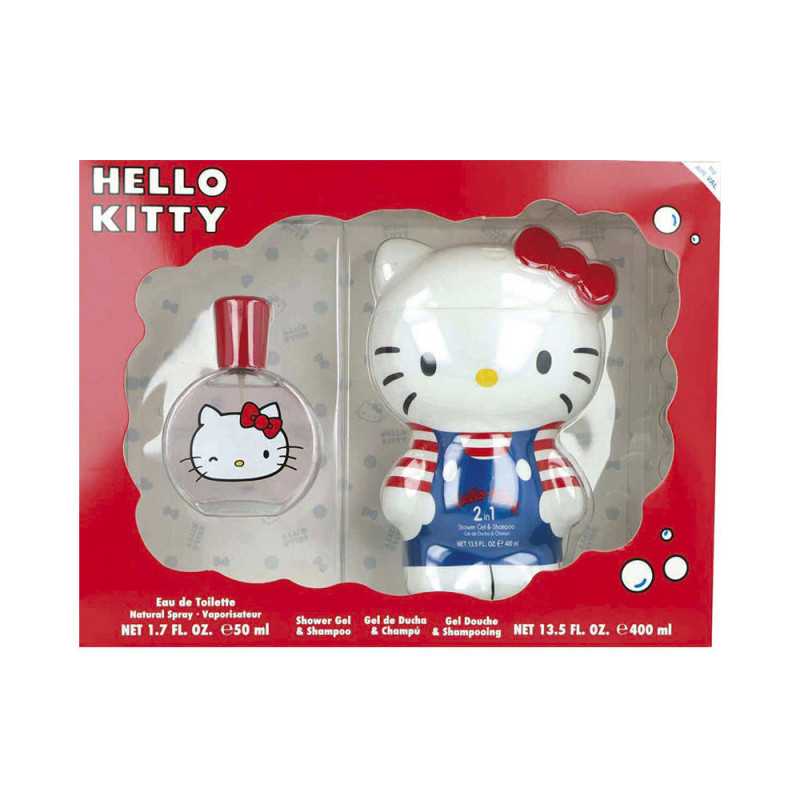 HELLO KITTY SET COLOGNE + GEL DOUCHE LOT 2 produits