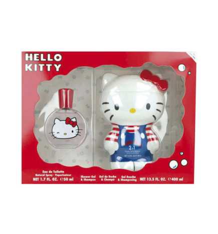 HELLO KITTY SET COLOGNE + GEL DOUCHE LOT 2 produits