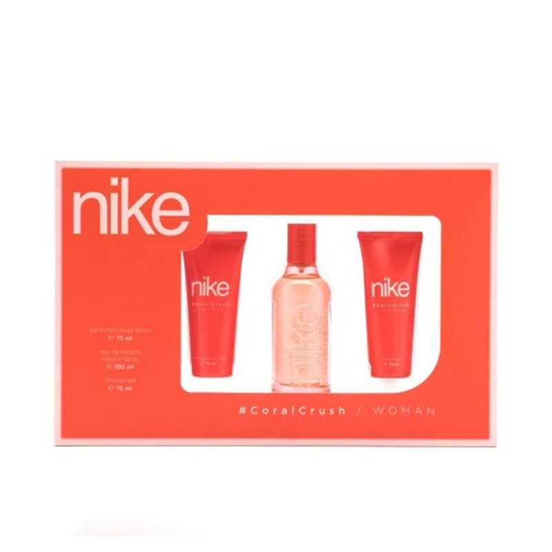 NIKE CORAL CRUSH WOMAN coffret 3 produits