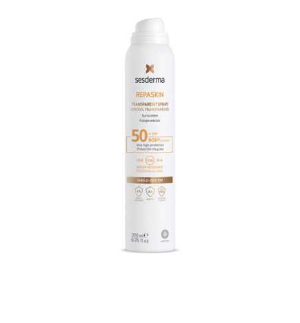 REPASKIN CORPORAL SPF50+ aerosol transparente 200 ml