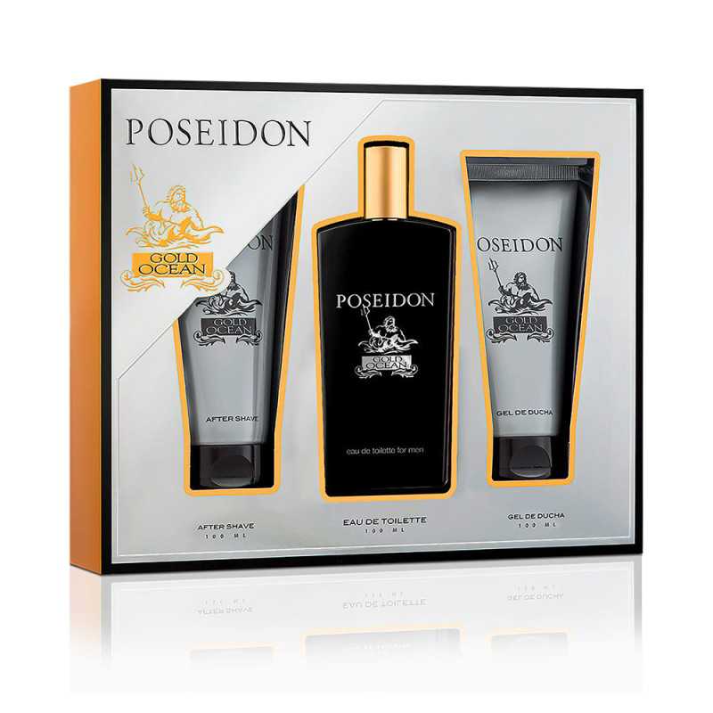 POSEIDON OR OCEAN POUR HOMME LOT 3 produits