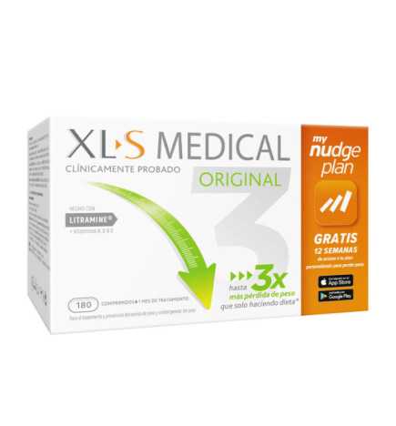 XLS MEDICAL ORIGINAL captagrasas 180 capsulas